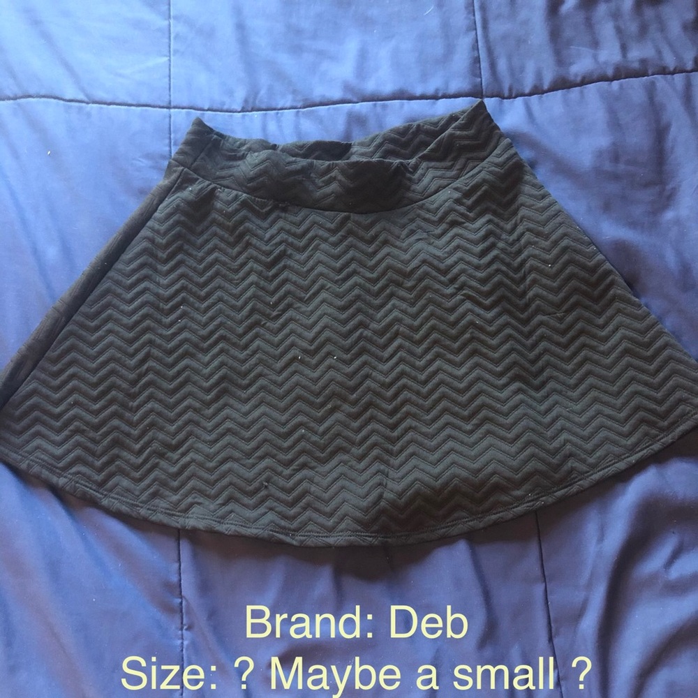 Black skirt